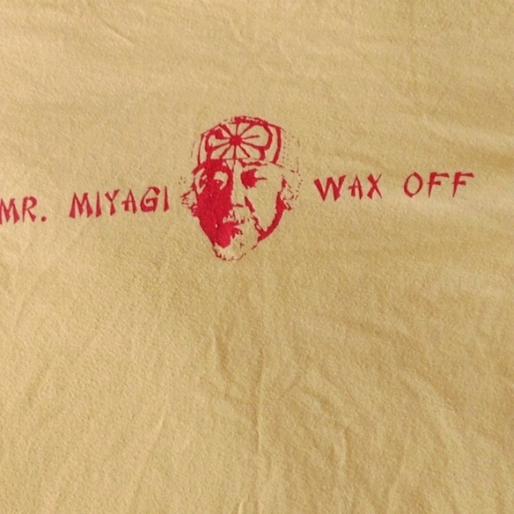 American Apparel Other - Large Karate Kid t-shirt Mr Miyagi wax off